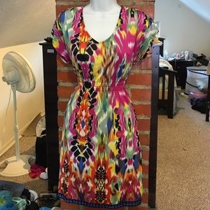 👗SALE! 3/$25!👗Abstract Bright Colored Dress
