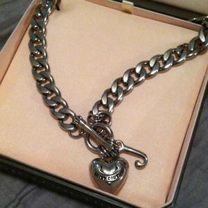 Juicy Couture silver necklace