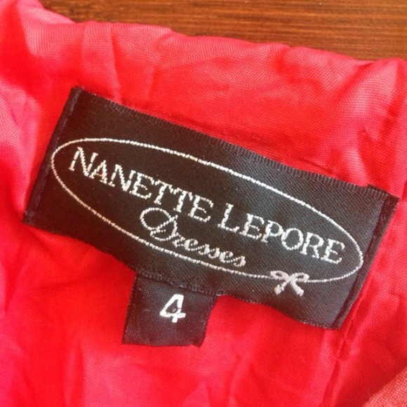 VINTAGE Nanette Lepore Silk Ikat Dress - Picture 3 of 4