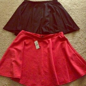 Skater skirts.