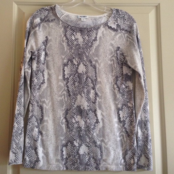 Old Navy Animal Print Sweater