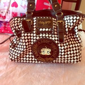 Black betty boop handbag.