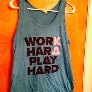 Kappa Delta sorority tank size Medium