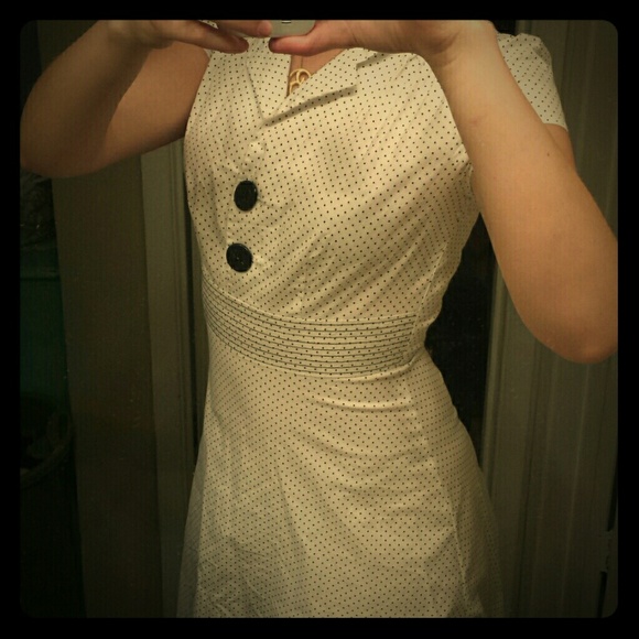 Ruby Rox Dresses & Skirts - Beautiful 1940's style black and white dress!