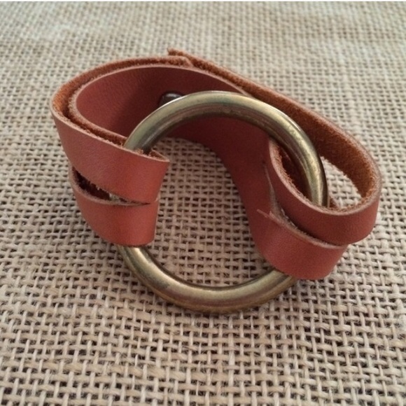 Jewelry - Orange leather bracelet Jewelry - Orange leather bracelet