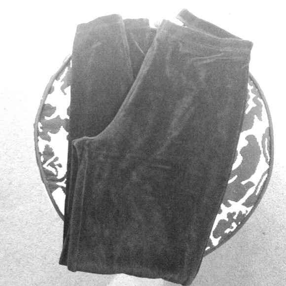 Velvet leggings