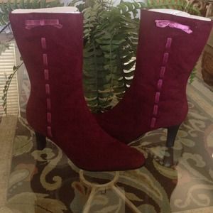 Burgundy Boots
