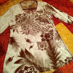 Bling black and grey shirt. Price reduced