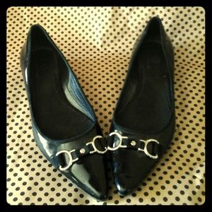 Cole haan black Patent flats