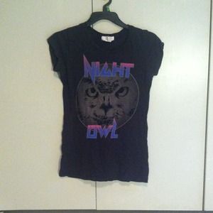 "Night Owl" Graphic Tee