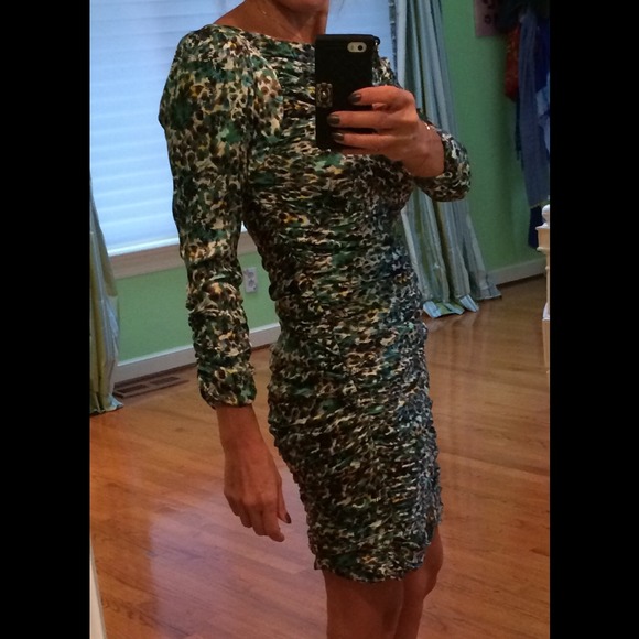 Diane Von Furstenberg vintage silk dress