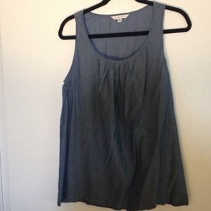 CAbi Lightweight denim colored top