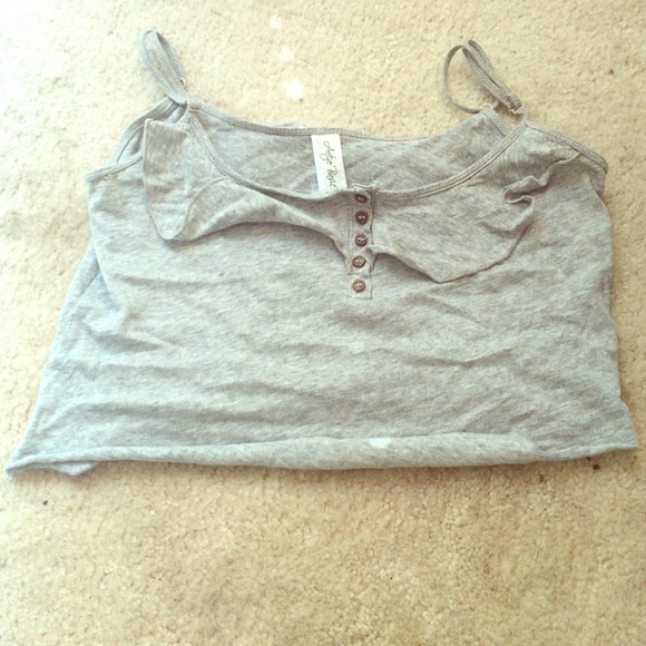 Gray Crop top - Picture 1 of 3