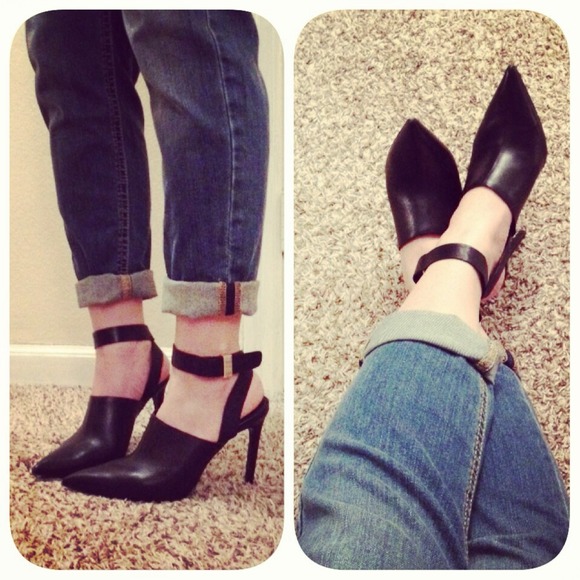 Zara Ankle Wrap Around Strap Heel