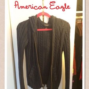 Reserved 📍 American Eagle Cable Zipper Sweater