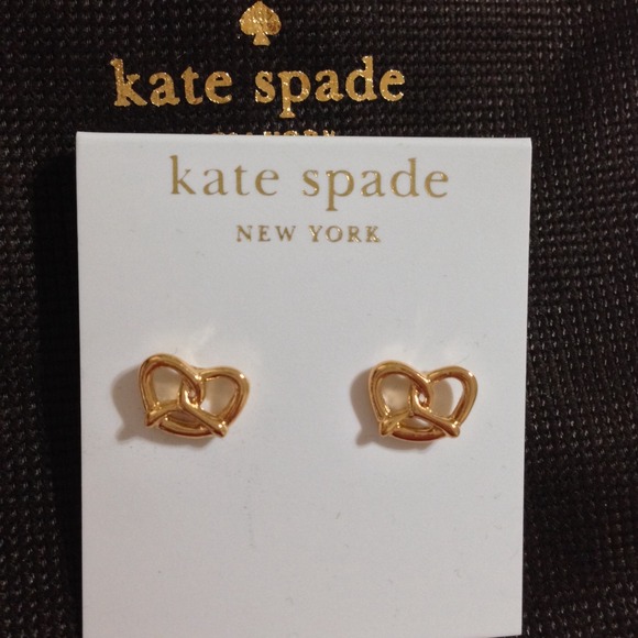 ✨SOLD✨🌺HP🌺 Auth kate spade Pretzel Earrings