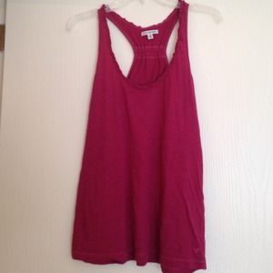 Maroon tank top from American Eagle
