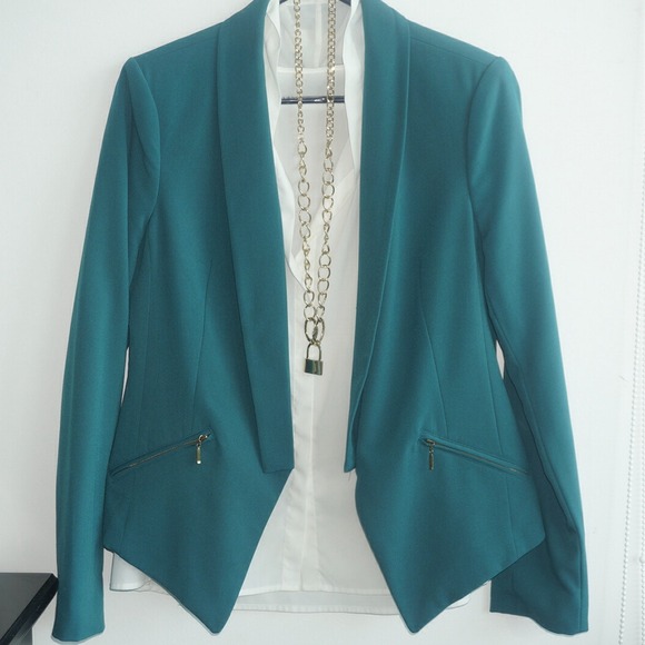 Teal Blazer