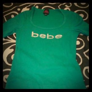 Gently used BEBE 3/4 sleeve top