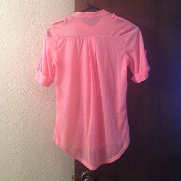 Pink Polyester Top - Picture 3 of 3