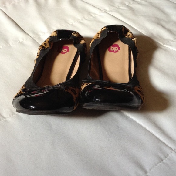 BP animal print ballet flats