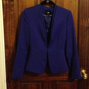 H&M Cobalt Blue Blazer