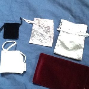 Jewelry bags. Each