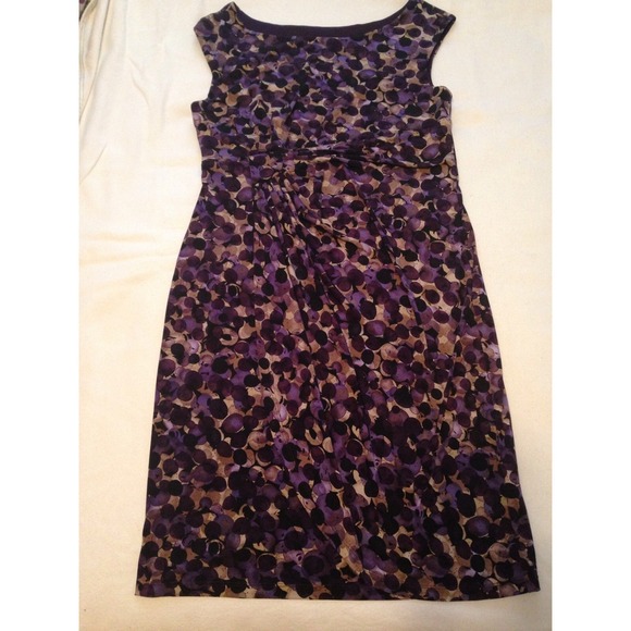 Purple party dress