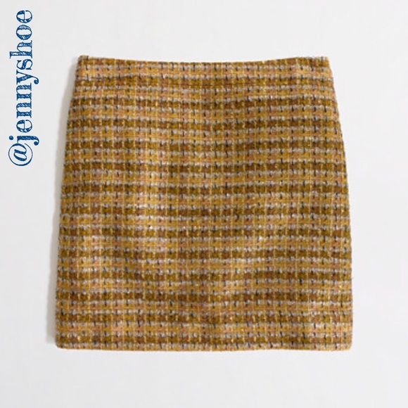 J. Crew Dresses & Skirts - {j. crew} metallic tweed mini skirt