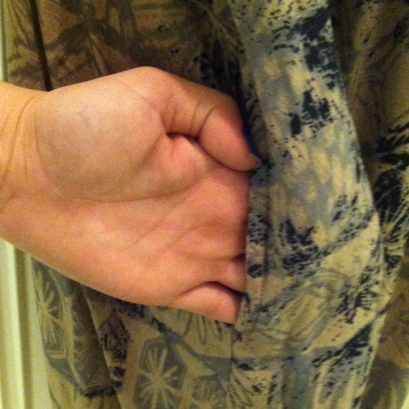 Black/taupe/grey braided cami boho print dress. - Picture 3 of 3