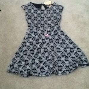 Black & White short dress