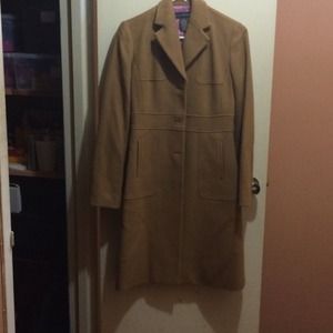 Banana republic wool trench coat