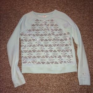 VS pink crew neck sweater