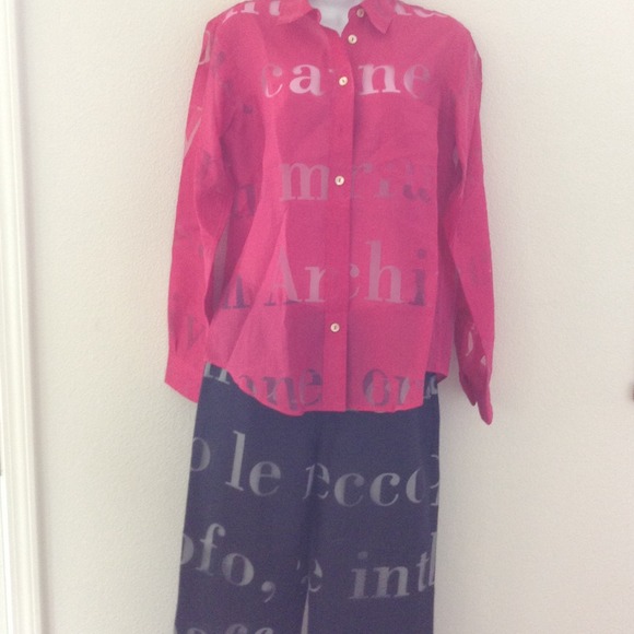 Moschino Pants - Limited edition matching MOSCHINO shirt & pant
