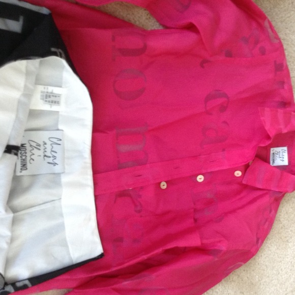 Limited edition matching MOSCHINO shirt & pant - Picture 3 of 3