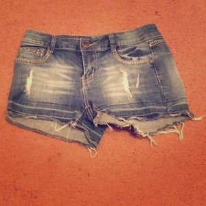 Jean shorts