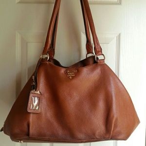 Leather PRADA purse SOLD
