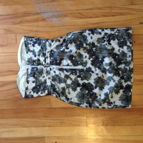 J. Crew silk ikat strapless mini dress - Picture 2 of 4