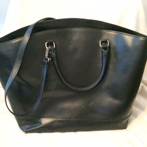 Zara large black bag