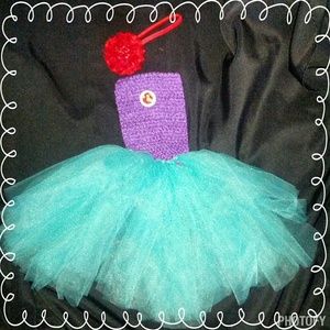 Tulle mermaid dress