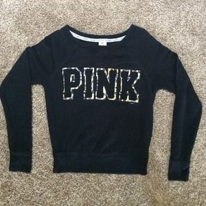 Victoria's Secret Pink crew neck sweatshirt.