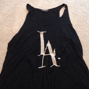 Crotchet knit LA brandymelville tank