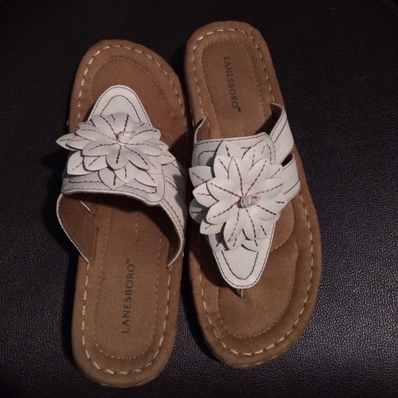 Comfy sandals an AG dress for momanddaughets
