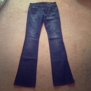 7 For All Mankind gray flare jeans, size 29, NWT
