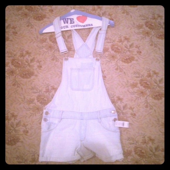 Garage Denim - Light wash Denim Overalls