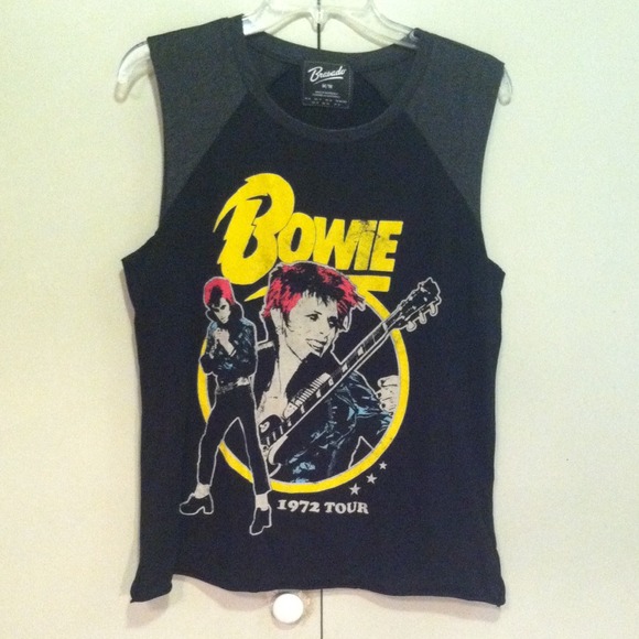 David Bowie 1972 Tour Muscle Tank