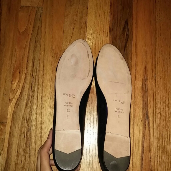 Anne klein peep toe flats - Picture 3 of 4