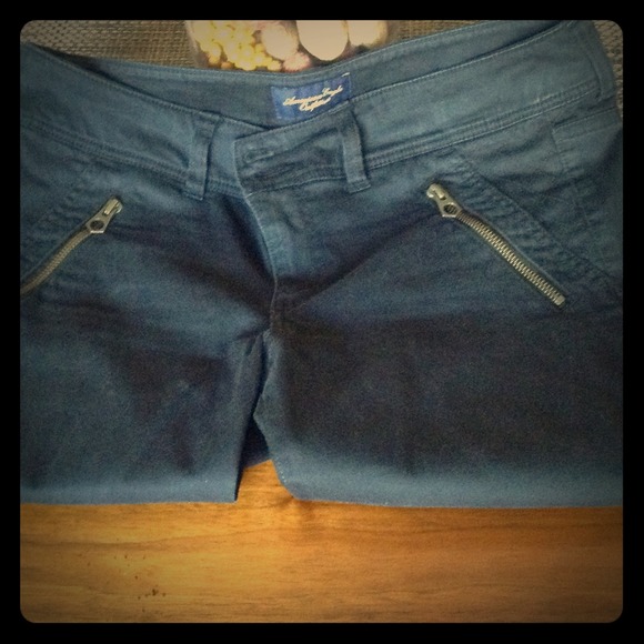 American Eagle Moto Crop Pants Size 10