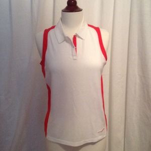 Burberry Sleeveless Polo Golf Top