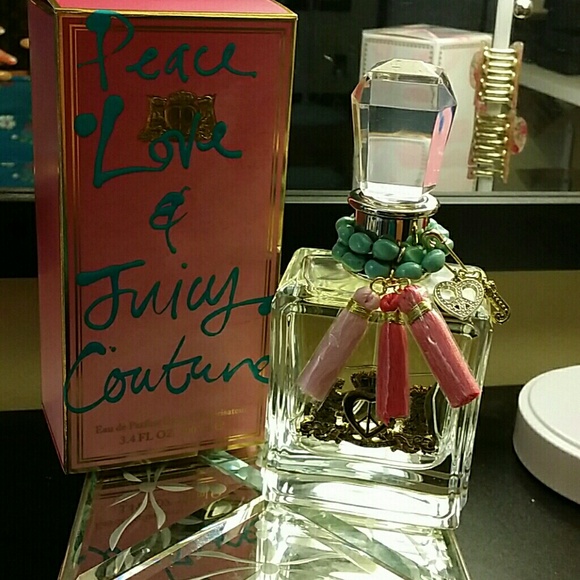 Peace Love and Juicy couture perfume